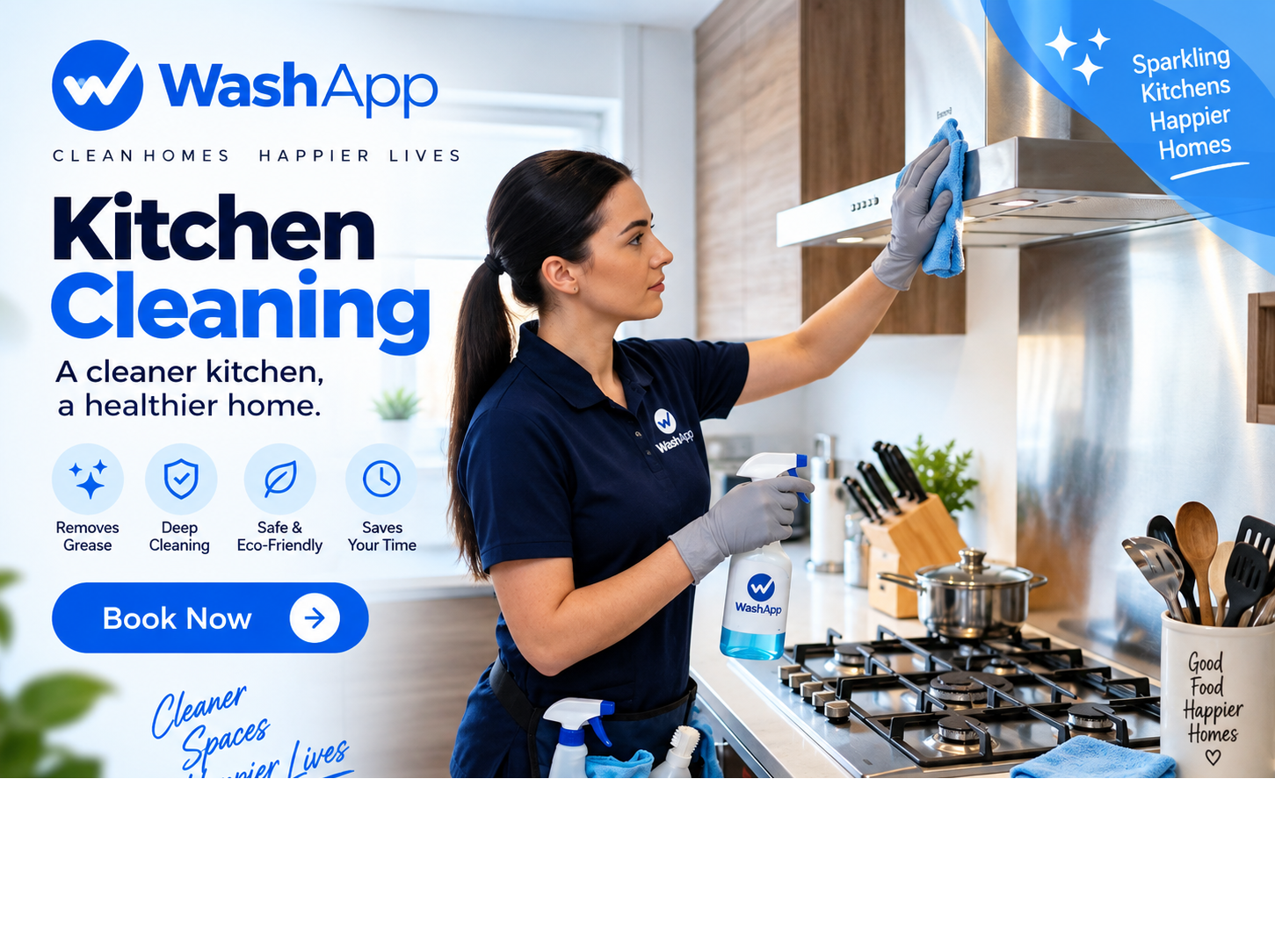 Kitchen Deep Cleaning and Chimney Servicing
